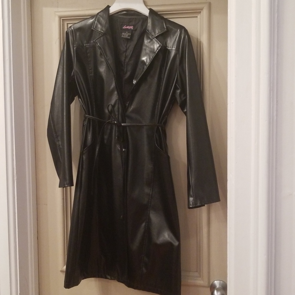 Black vinyl jacket